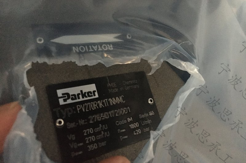 parker柱塞泵PV270R1L1T1N001X5899